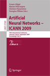 LNCS 5769 - Artificial Neural Networks  ICANN 2009