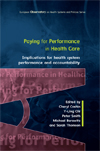 Paying for performance in health care