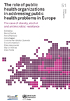 The role of public health organizations in addressing public health problems in Europe-1